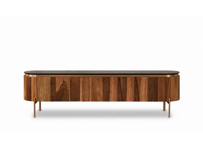 TV-Möbel schön bequem lang braun moderner Stil neu