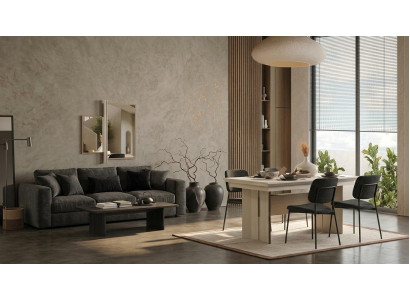 Tisch Spiegel Wohnzimmer Stil modern Farbe beige neu rechteckig praktisch