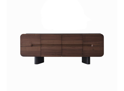Sideboard Modern Braun Luxus Kommode Holz Design Anrichte Groß