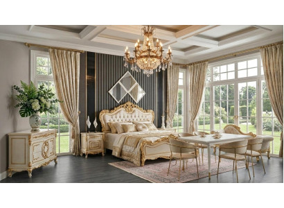 Tisch Spiegel Wohnzimmer Stil modern Farbe weiß neu bequem rechteckig