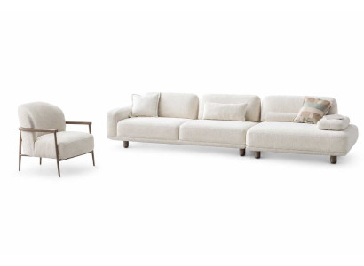 Wohnzimmer 4+1 Sitzer Designer Komplettes Luxusmöbel Sofa Set 2tlg