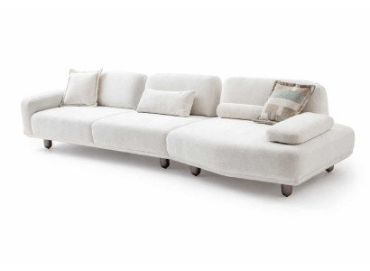 Wohnzimmer Sofa 4 Sitzer Polstersofa Designsofa Luxuriöses Viersitzer Couch