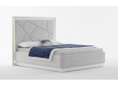 Stilvolles Bett im modernen Design für komfortablen Schlaf