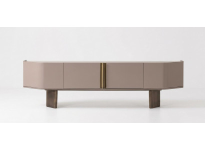 TV-Möbel schön bequem lang beige moderner Stil neu