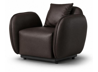 Sessel bequem weich geräumig schön moderner Stil Schwarz neu