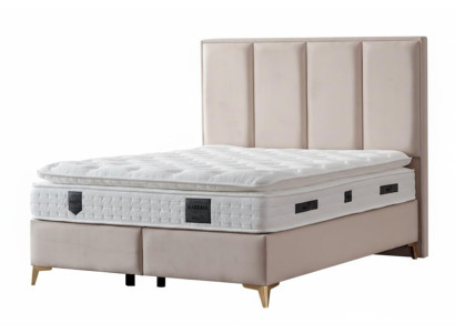 Размеров нет Stilvolles Bett im modernen Design für erholsamen Schlafkomfort.