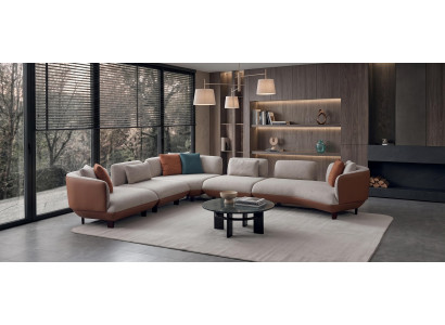 L-Form Graue Polstercouch Designer Ecksofa Luxuriöse Wohnlandschaft
