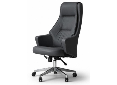 Bürostuhl bequem komfortabel weich geräumig  schwarz modern neu