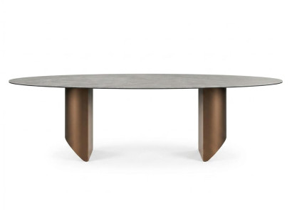 Esstisch Metall Keramik Komfort Interieur Modernes Design Trends