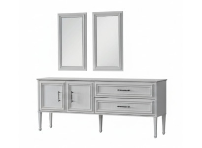 Размеры Modernes Sideboard mit Spiegel für ein stilvolles Wohnambiente