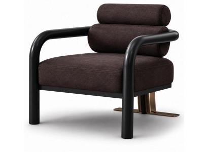 Sessel bequem weich geräumig schön moderner Stil Schwarz neu