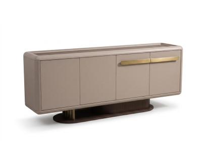 Stilvolles Beiges Sideboard Exklusive Holzkommoden Designer Möbel