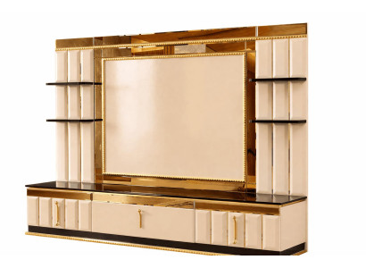 TV-Block Beige Moderner Stil Komfortabel Luxuriös Stilvoll Praktisch