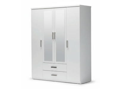 Stilvoller Kleiderschrank im modernen Design mit großzügigem Stauraum