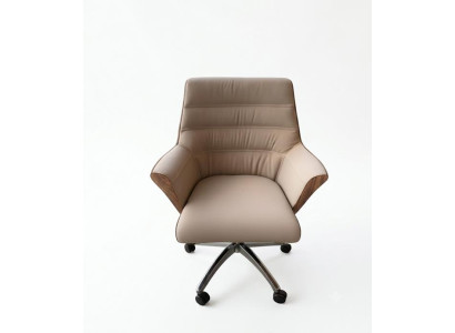 Bürostuhl bequem komfortabel weich geräumig  Beige modern neu