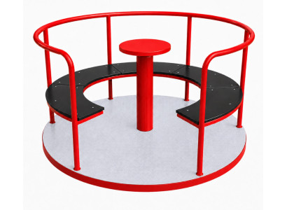 Spielplatz Geräte Kinderkarussell Drehplatte Karussell Ringelreiten