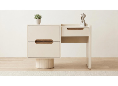 Kommode Bequem Stilvoll Beige Minimalistisch Geräumig Modern