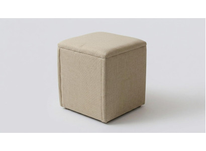 Pouff Bequem Stilvoll Beige Minimalistisch Weich Modern Praktisch