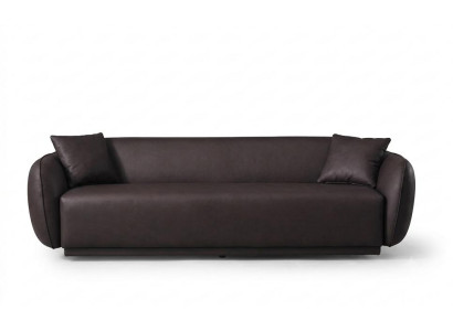 3-Sitzer-Sofa bequem weich geräumig moderner Stil braun neu