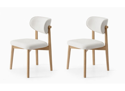 Robuste Weiße Esszimmerstühle Polsterstühle Designer Küchenstühle