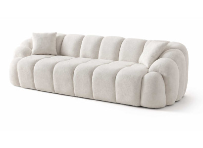 Sofa 3 Sitzer Wohnzimmer Polstersofa Luxuriöses Moderner Dreisitzer Couch