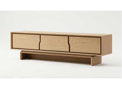 TV Board Stil modern beige praktisch Wohnzimmer geräumig komfortabel