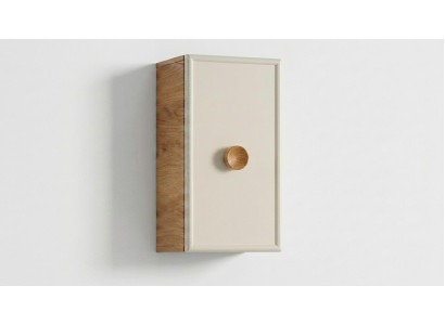 Wandschrank Stil modern beige bequem praktisch Wohnzimmer