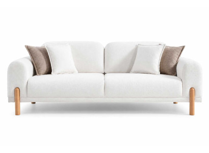 Moderner Wohnzimmer Sofa 3 Sitzer Luxuriöses Dreisitzer Couch Polstersofa