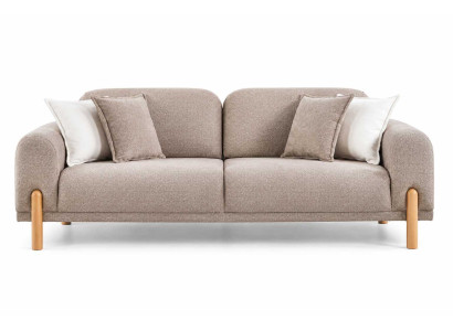 Polstermöbel Wohnzimmer Polstersofa  3 Sitzer Sofa Moderner Luxuriöse