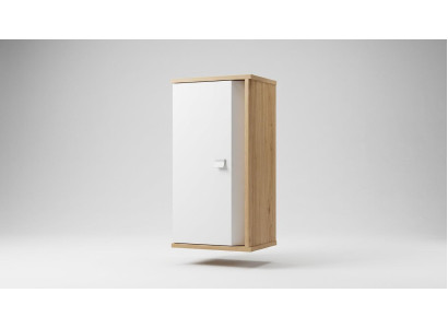 Wandschrank Stil modern braun bequem praktisch Wohnzimmer