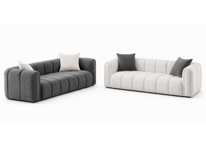 Wohnzimmer Set 3+3 Sitzer Designer Polstersofa 2x 3-Sitzer Sofa Luxusmöbel