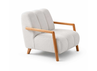 Wohnzimmer Sessel Luxusmöbel Polstermöbel Weiß Elegant Polstersessel