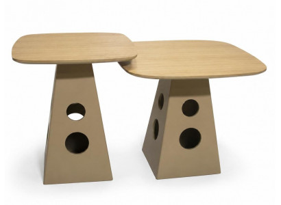 Couchtisch Minimalistisch Beige Strukturiert Naturbelassen Bequem