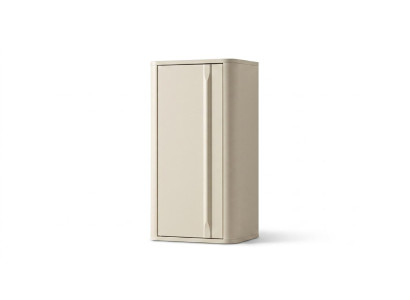 Wandschrank Stil modern weiß Wohnzimmer bequem komfortabel