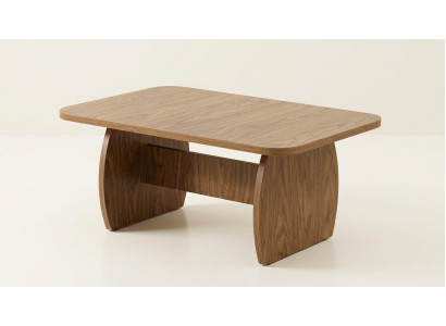 Couchtisch modern braun rechteckig Wohnzimmer bequem kompakt
