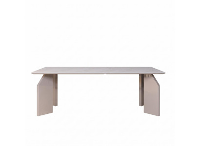 Esstisch Modern Graubeige Elegant Wohnzimmertisch Küchentisch