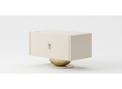 Nachttisch Holz Modern Mit Aufbewahrung Beige Bequem Stilvoll