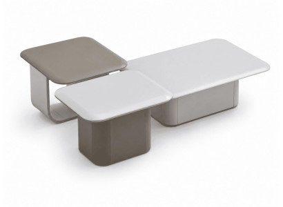 Graue Couchtische moderner Couchtisch-Set  Wohnzimmer-Tisch luxuriös