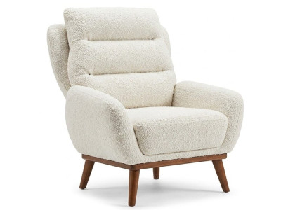 Sessel Moderner Stil Beigе Luxuriöse Bequem Stilvoll Minimalistisch