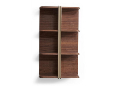 Bücherregal geräumig schön bequem praktisch braun modern