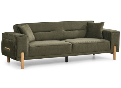 3-Sitzer Sofa Moderner Stil Grün Luxuriöse Bequem Schick Polstergarn