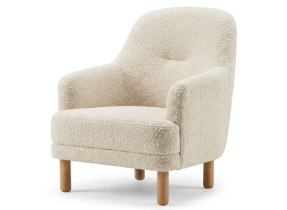 Sessel Moderner Stil Beigе Luxuriöse Bequem Minimalistisch Stilvoll
