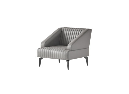 Sessel grau modern elegant funktional ergonomisch minimalistisch