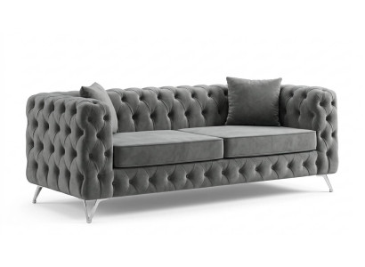 Zeitgemäßes Chesterfield 3-Sitzer Sofa für Ihr Zuhause