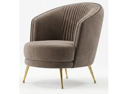 Sessel Moderner Stil Grau Luxuriöse  Stilvoll Bequem Minimalistisch