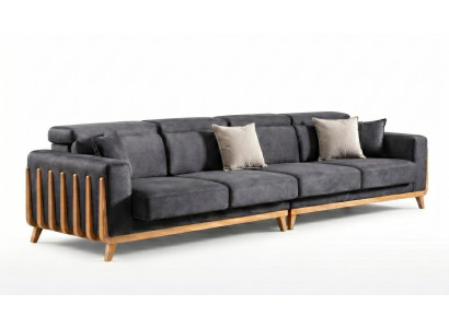 Italienischer Großes 4-Sitzer Designer-Sofa mit hochwertiger Polsterung