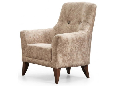 Sessel Moderner Stil Beigе Auffällig Bequem Stilvoll Minimalistisch