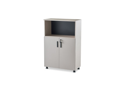Konsole Modern Schlicht Beige Konsolentisch Offen Vielseitig Loft-Stil
