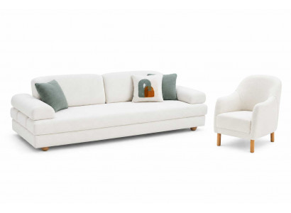 Wohnzimmer Sofagarnituren 3+1 Sitzer Designer Sitzmöbel 2tlg