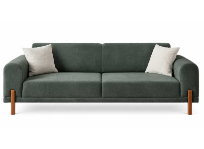 Stilvolles modernes 3-Sitzer Sofa mit weicher komfortabler Polsterung